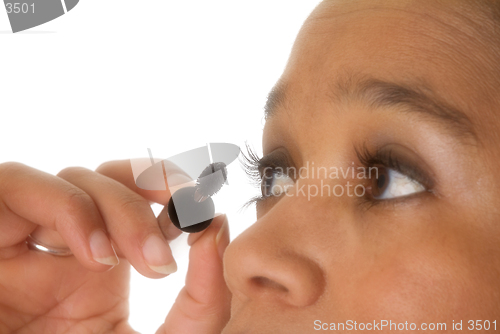 Image of Doing eyelashes