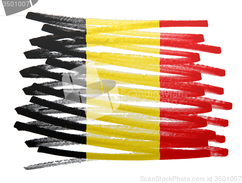 Image of Flag illustration - Belgium