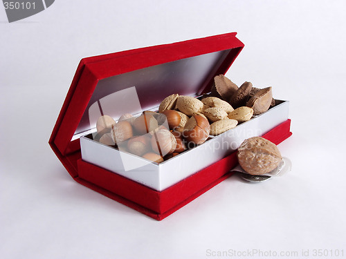 Image of Nut Giftbox, open