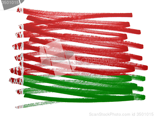 Image of Flag illustration - Belarus