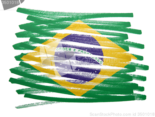 Image of Flag illustration - Brazil