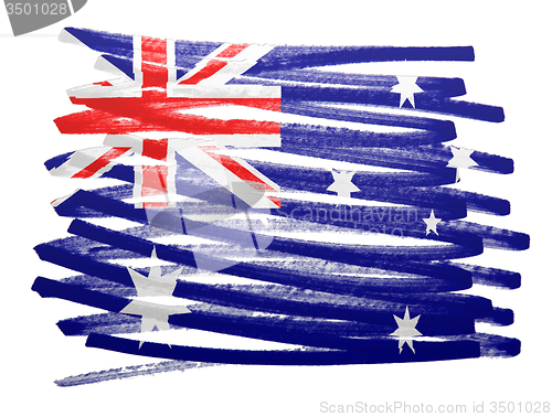 Image of Flag illustration - Australia