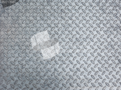 Image of Grey steel diamond plate background