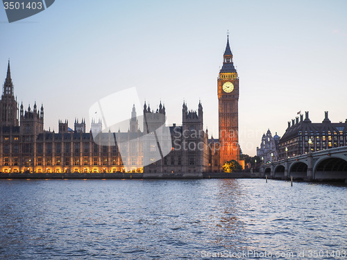 Image of Houses of Parliament in London