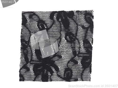 Image of Black fabric sample