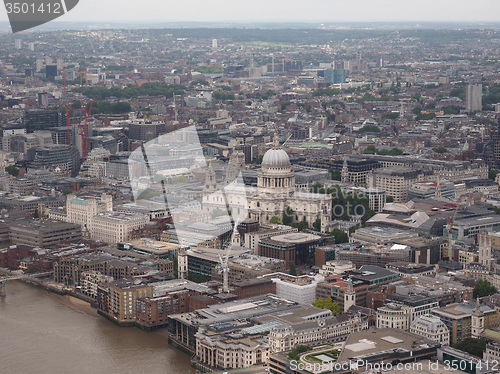 Image of Aerial view of London
