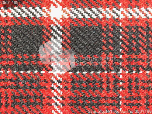 Image of Tartan fabric background