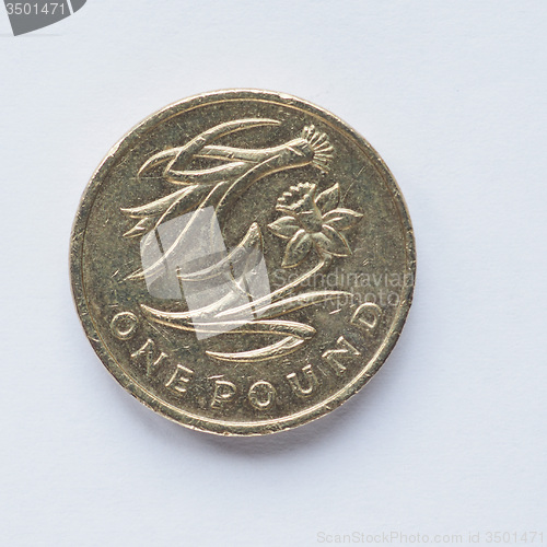 Image of UK 1 Pound coin