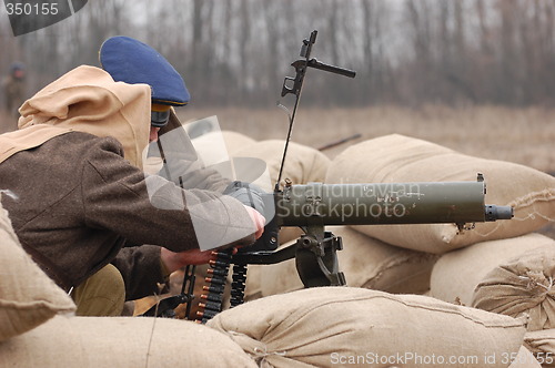 Image of Gunner .Russian Civil war 1918