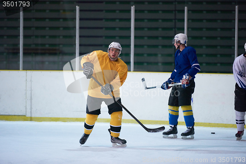 Image of ice hockey sport players