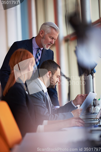 Image of business people group on meeting