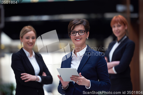 Image of business woman team