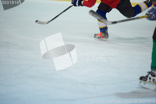 Image of ice hockey sport players