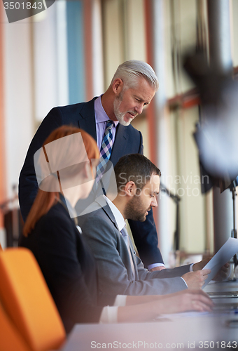 Image of business people group on meeting