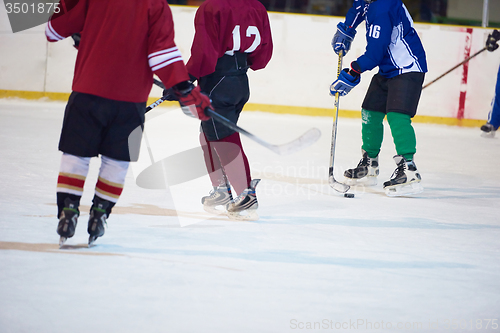 Image of ice hockey sport players