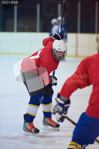 Image of ice hockey sport players
