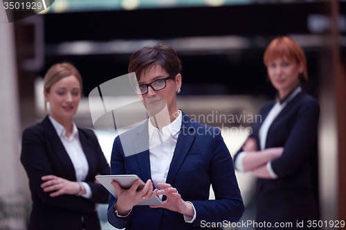 Image of business woman team