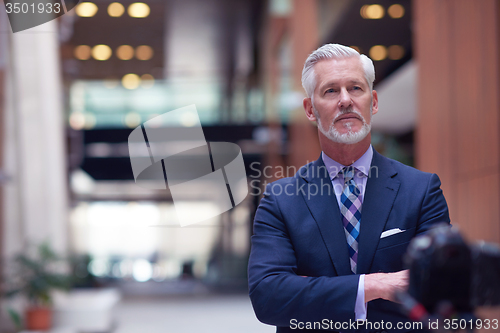 Image of senior business man portrait