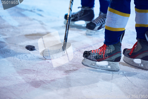 Image of ice hockey sport players