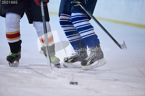 Image of ice hockey sport players