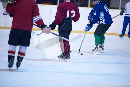 Image of ice hockey sport players