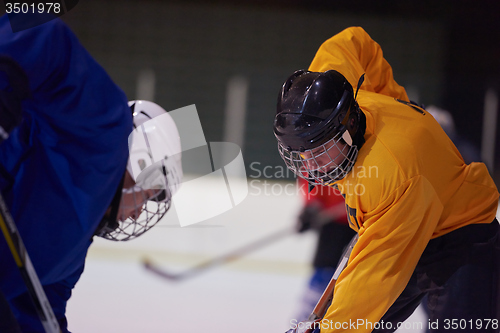 Image of ice hockey sport players