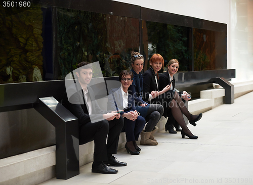 Image of business people group at office