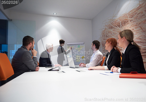 Image of business people group on meeting