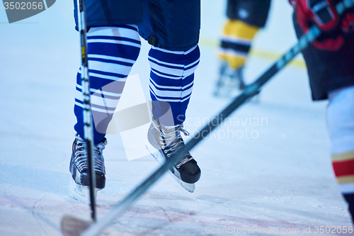 Image of ice hockey sport players