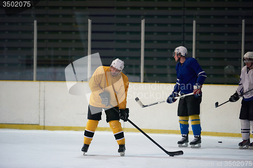 Image of ice hockey sport players