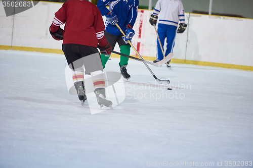 Image of ice hockey sport players