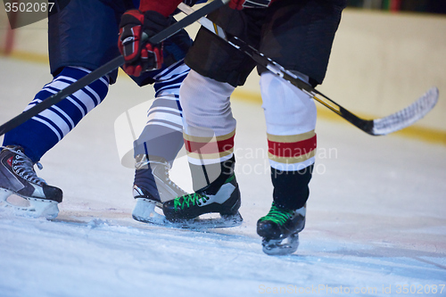 Image of ice hockey sport players