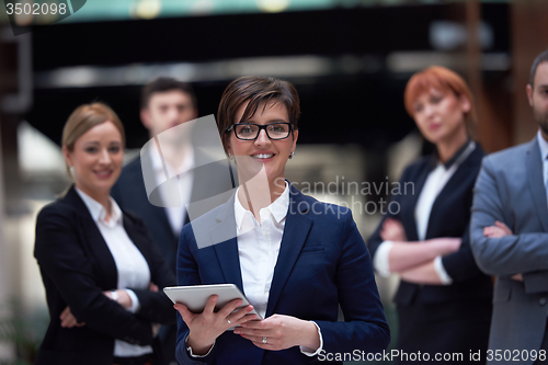 Image of business people group at office