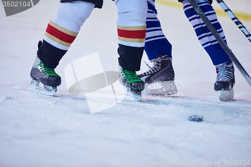 Image of ice hockey sport players