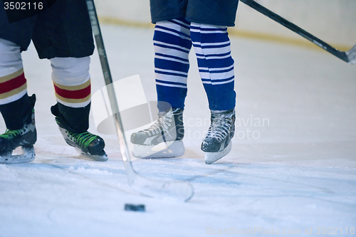 Image of ice hockey sport players