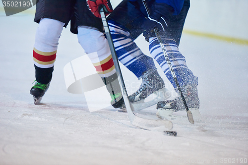 Image of ice hockey sport players