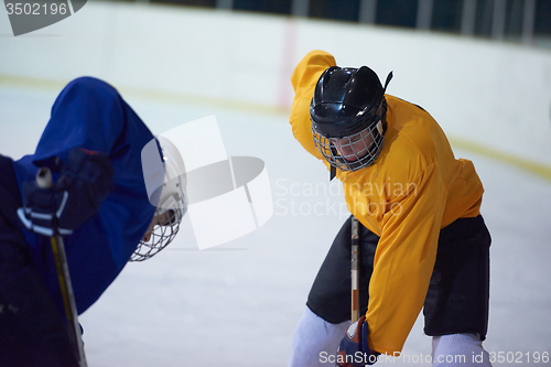 Image of ice hockey sport players