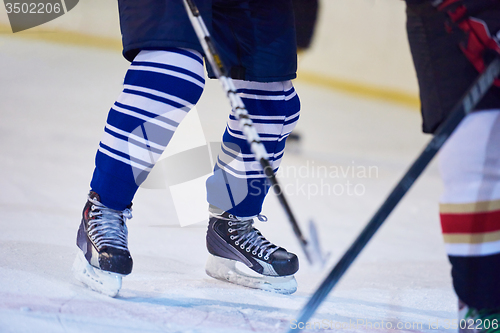 Image of ice hockey sport players