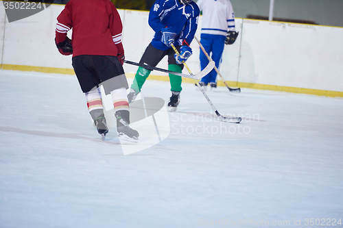 Image of ice hockey sport players