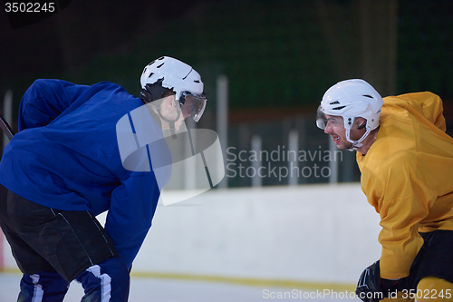 Image of ice hockey sport players