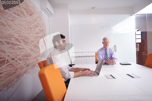 Image of business people group on meeting