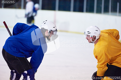 Image of ice hockey sport players