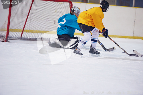 Image of ice hockey sport players