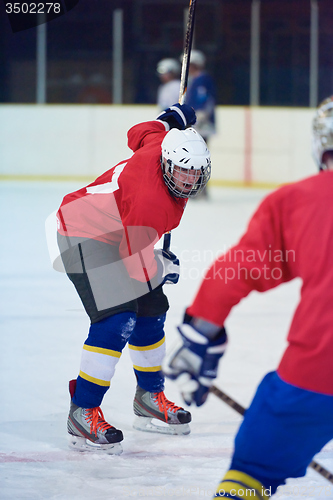 Image of ice hockey sport players