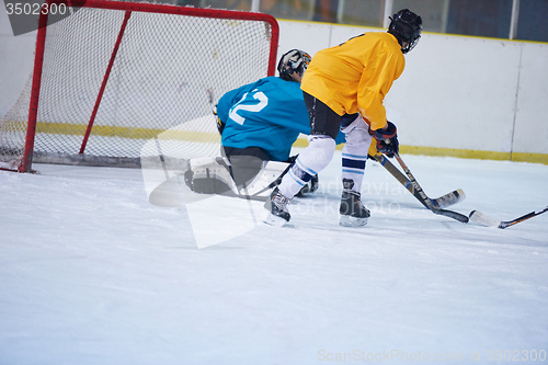 Image of ice hockey sport players