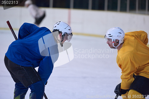 Image of ice hockey sport players