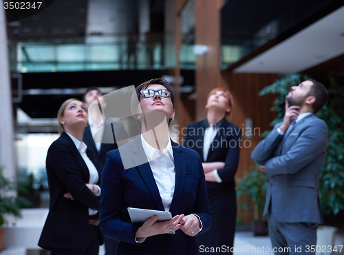 Image of business people group at office