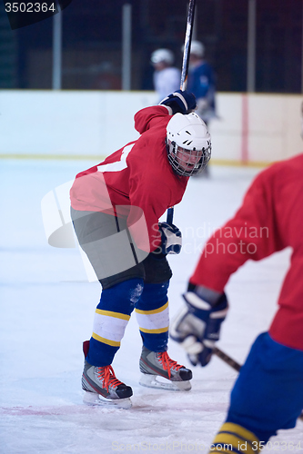 Image of ice hockey sport players