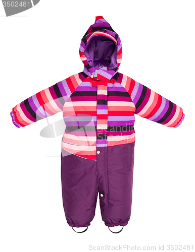 Image of Childrens snowsuit fall