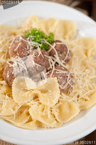 Image of Pasta with meat balls 
